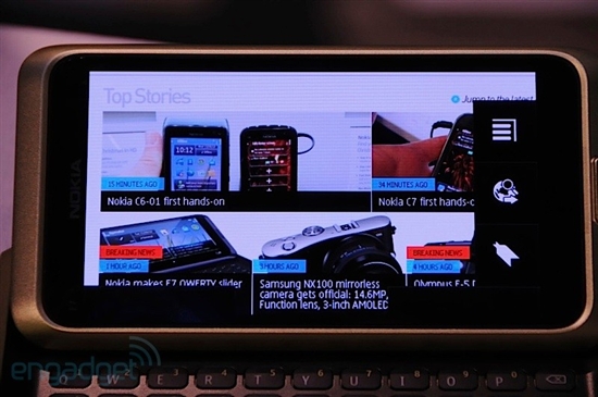 诺基亚Symbian^3新机三连发 抢先试玩