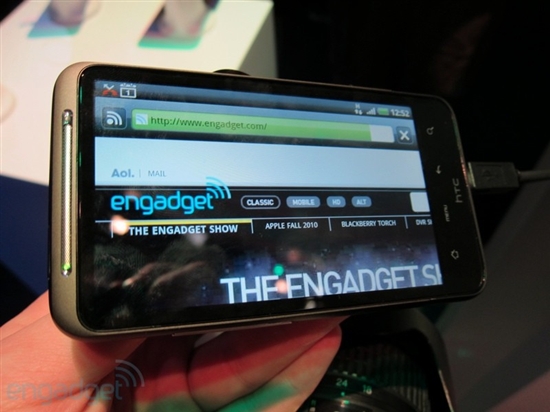 HTC发布Desire HD/Z 真机全家福展示