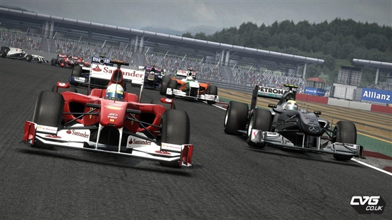 PC胜出！ 《F1 2010》三大平台高画质对比