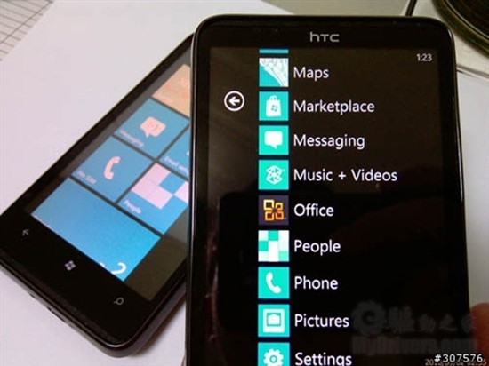 WP7系统 HTC HD7规格、真机照片曝光