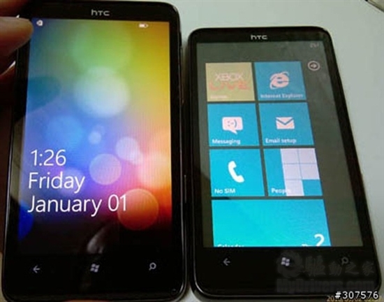 WP7系统 HTC HD7规格、真机照片曝光