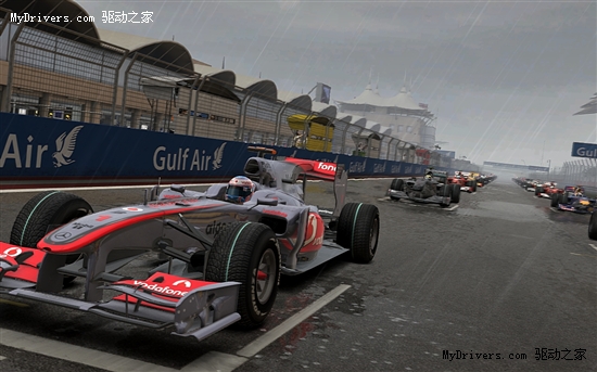 《F1 2010》DX11技术解析 惊艳截图赏