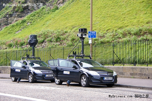 Google街景车英国惨遭破坏