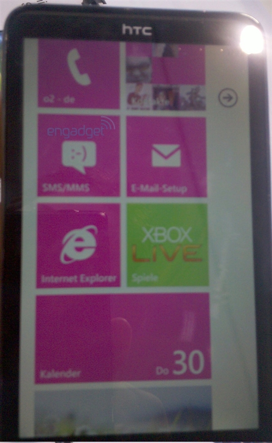 HTC HD7真机照再次曝光