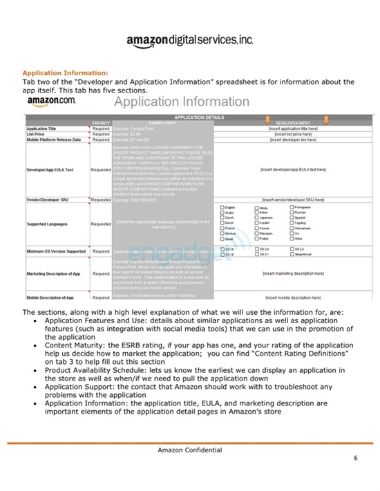 亚马逊应用商店成定局 开发指南全文曝光