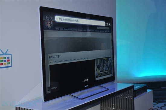 索尼发布全球首款Google TV电视