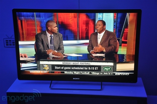 索尼发布全球首款Google TV电视