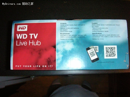 硬盘媒体中心 WD TV Live Hub偷跑开箱