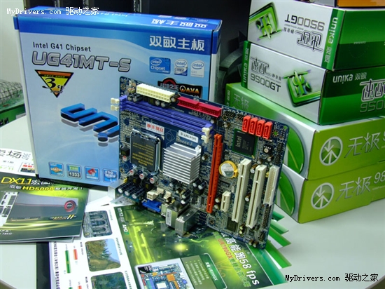 纯DDR3设计！双敏主流级G41仅349元！