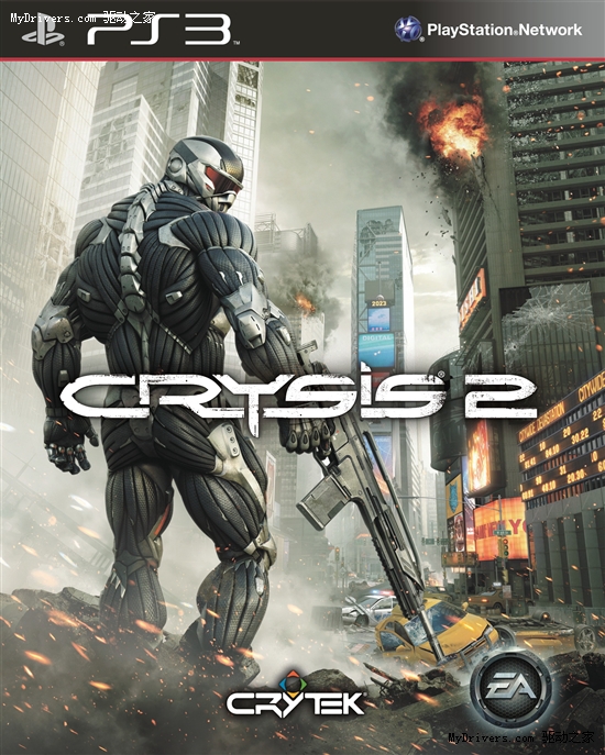 《Crysis 2》全套包装封面图公布 新截图