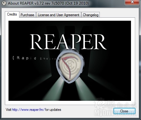 下载音频处理大师reaper372