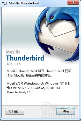 下载：跨平台邮件客户端Thunderbird 3.1.5