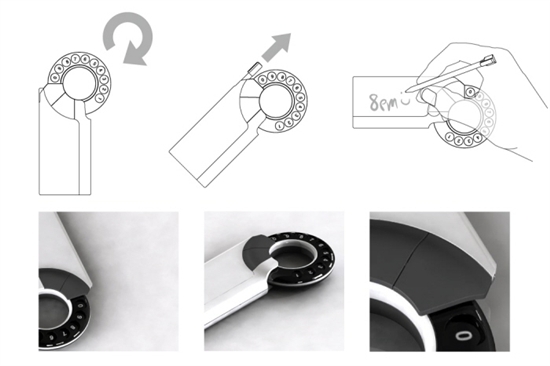 采用旋转拨号盘 三星复古概念机Jot赏析