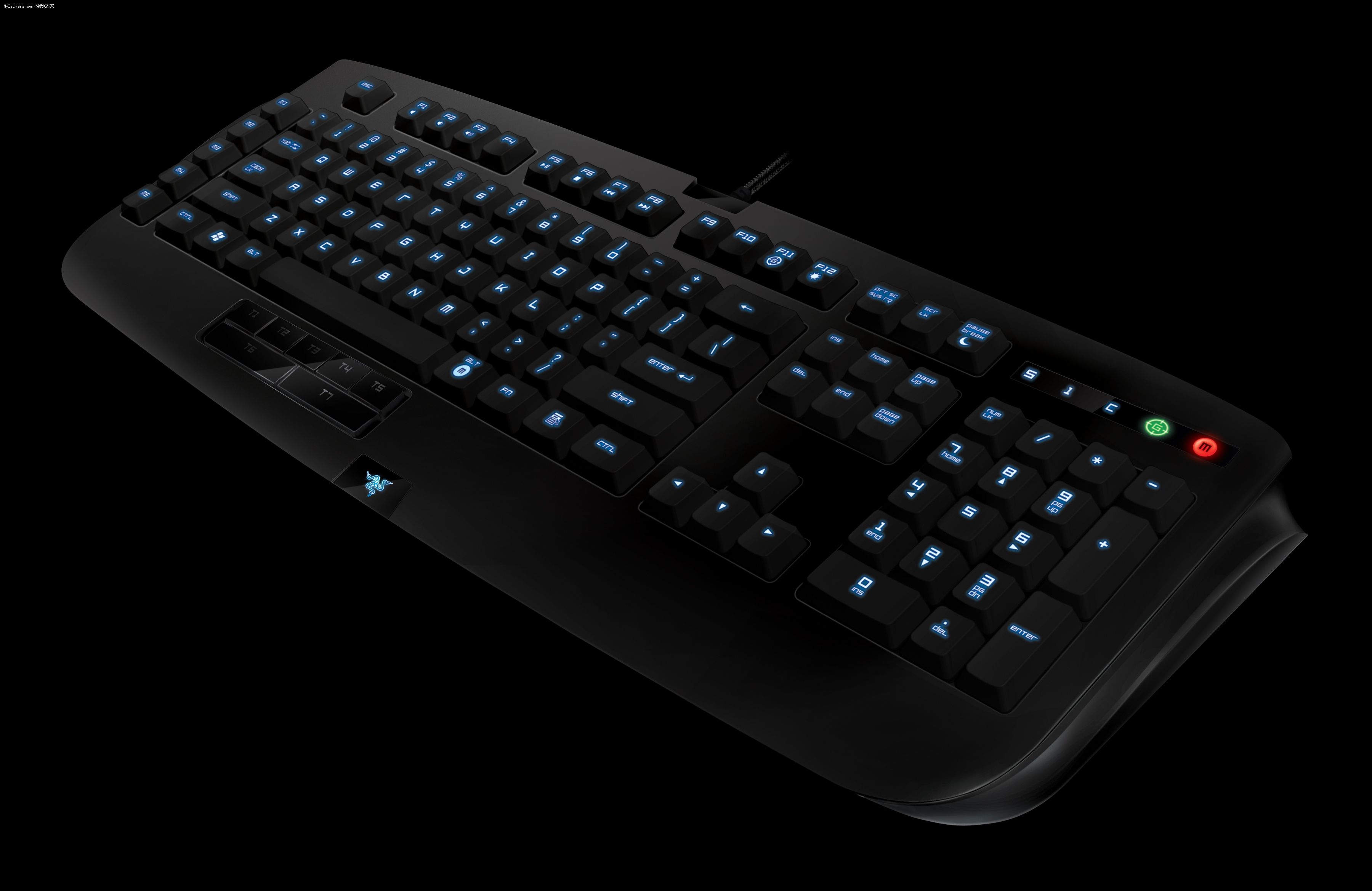 razer发布首款网游键盘安纳西梵蛛