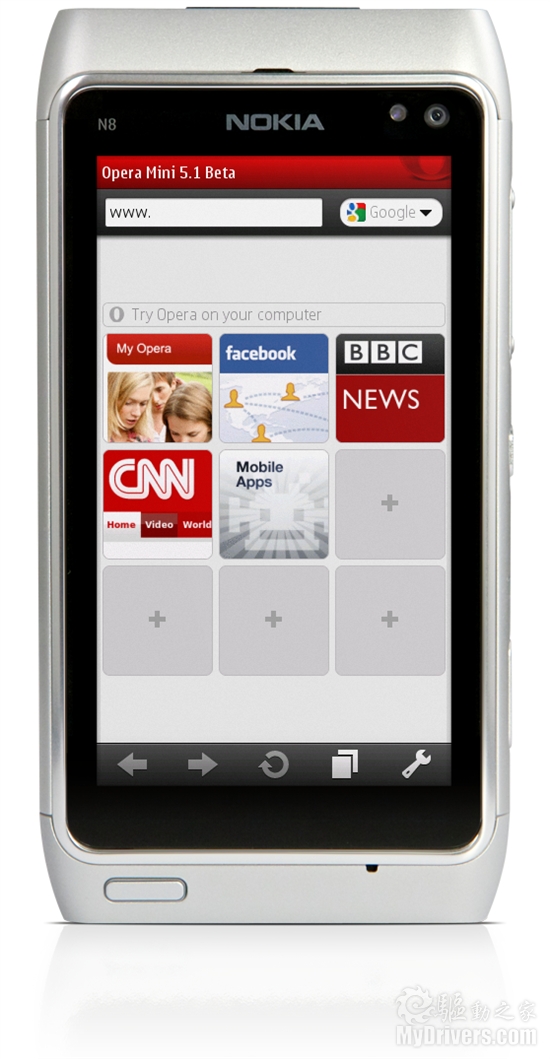 Opera Mini 5.1终于降临塞班