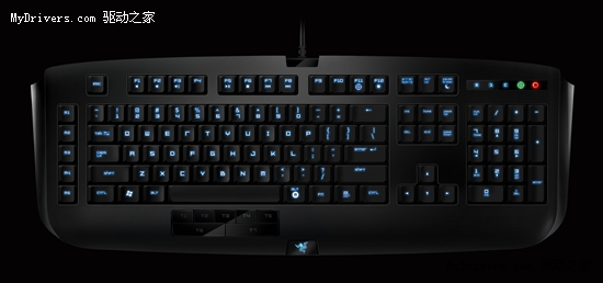 Razer发布首款网游键盘安纳西梵蛛
