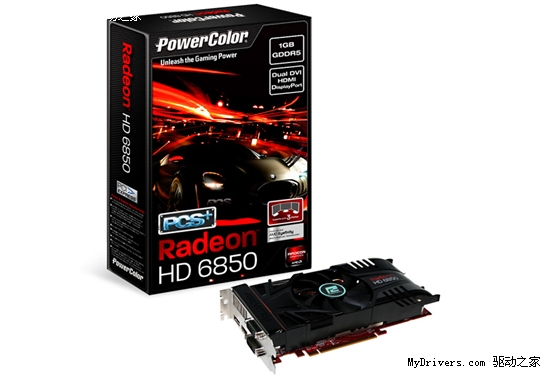 迪兰恒进发布超频版PCS+ Radeon HD 6850