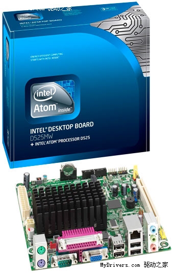 Intel原厂出品：Atom D525/D425迷你套装现身