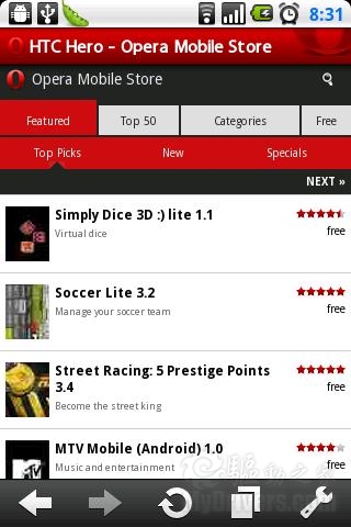 Android版Opera Mobile抢先体验