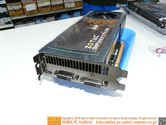 多厂牌GeForce GTX 580秋叶原迅即上市