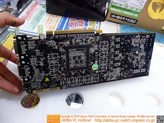 多厂牌GeForce GTX 580秋叶原迅即上市