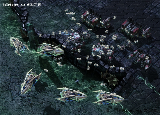 《星际争霸2》：四张官方自制地图齐亮相