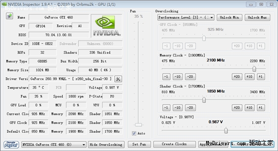 性能暴增20% 盈通GTX 460游戏高手评测