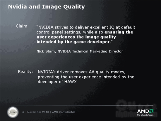 AMD反戈一击 曝光NVIDIA《鹰击长空》作弊