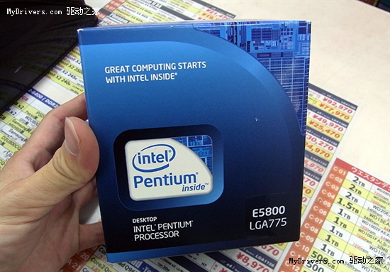 奔腾双核再升级：Pentium E5800上市