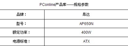 昂达也开始做电源了 坦克版电源全新登陆