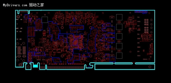 黑色PCB 镭风HD6850非公版走光