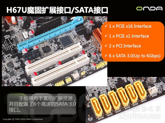 昂达三款P67/H67主板全方位细节预览