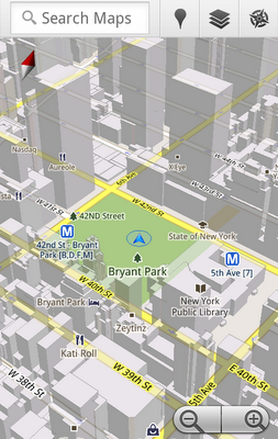 离线+3D Google Maps 5.0正式发布