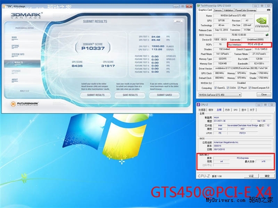 升级显卡无障碍 实测PCI-E速度对GTS450影响