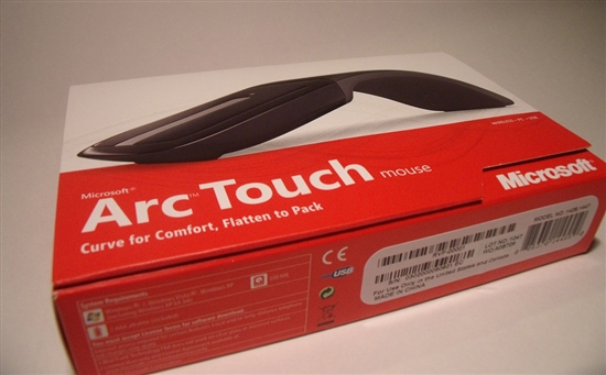 微软Arc Touch触摸鼠标开箱