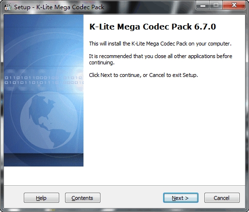 下载：K-Lite Codec Pack 6.7.0