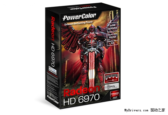 迪兰恒进首发非公版Radeon HD 6970/6950