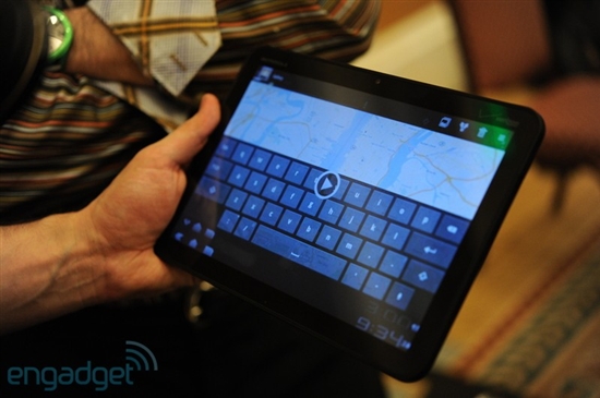正宗Android平板 摩托罗拉Xoom试玩图赏