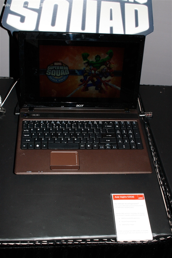 AMD Fusion APU上网本、笔记本集中展