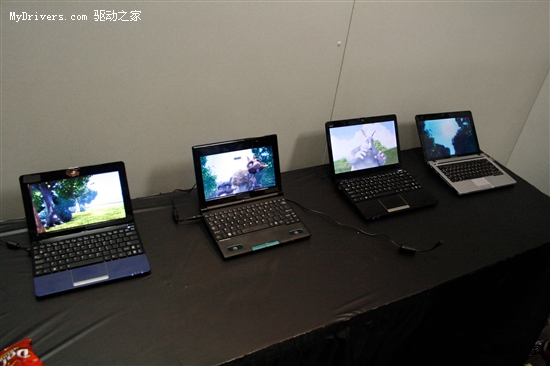 AMD Fusion APU上网本、笔记本集中展