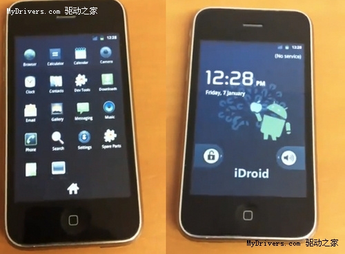 iPhone 3G已抢先移植Android 2.3