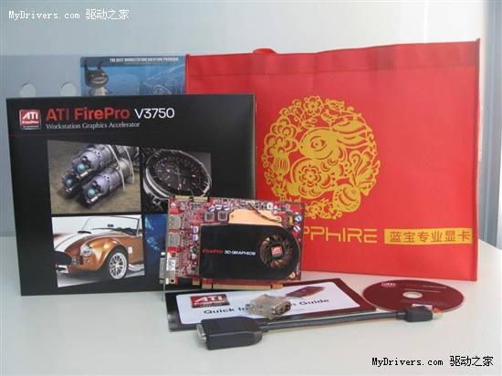 将绿色进行到底 蓝宝ATI FirePro V3750专业显示卡