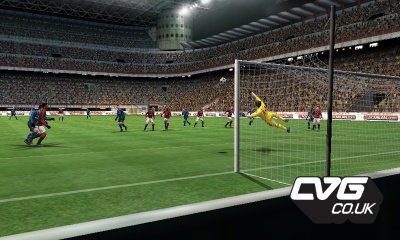 《3D版PES实况足球》游戏截图首曝