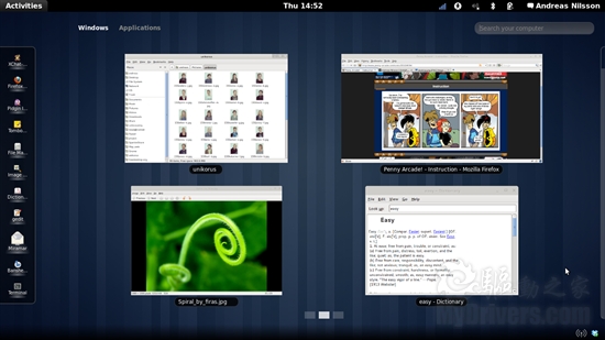 GNOME 3官网上线 新功能、截图赏