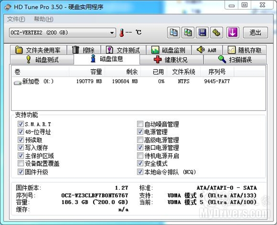 写入速度超150MB/s OCZ VERTEX 2固态硬盘评测