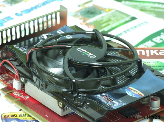 低转速大风量!双敏9CM风扇HD5750仅599元