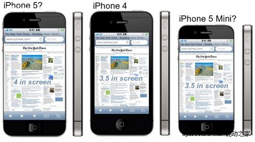 iPhone 5假想图集锦