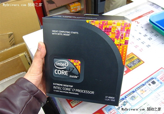 最强处理器：Core i7-990X零售开卖