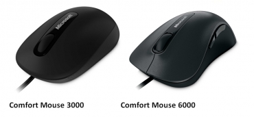 微软新推三款低价鼠标