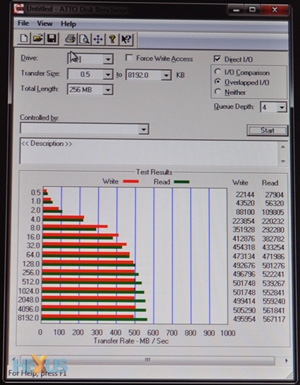 SB850南桥550MB/s读取 G.Skill展示SATA 6Gbps SSD